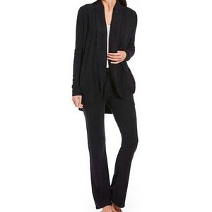 Barefoot Dreams Black Cardigan Sweater